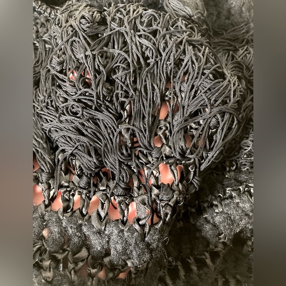 Antonia Campbell Hughes for TOPSHOP Crochet Knit Skirt Size M/10 UK - Picture 10 of 11